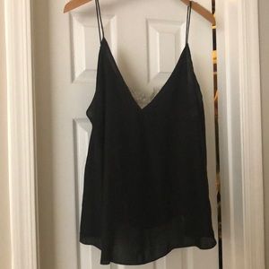 Free People Deep V Bandeau Cami Top